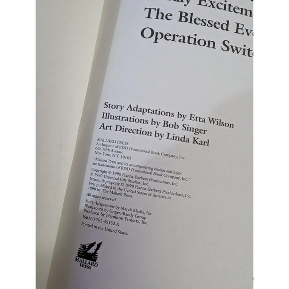 Vintage The Flintstones Book - Picture 3 of 4